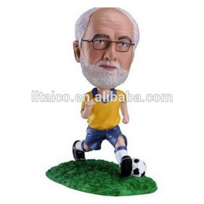 Audited polyresin factory 3D bobble head doll