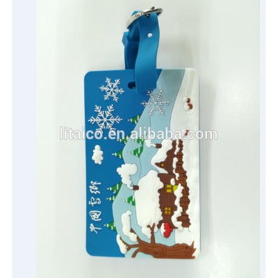 Existing Mold New Design Fashion Custom Soft PVC Luggage Tag