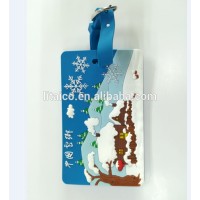 Existing Mold New Design Fashion Custom Soft PVC Luggage Tag