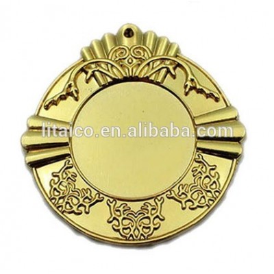 Cheap custom design gold plating casting metal medal