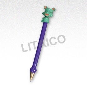 Hot sale no mold fee customized logo character ball pen