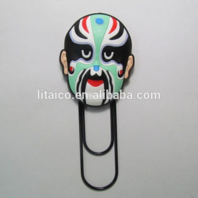 Sedex Audited Factory OEM  Silicone Bookmark Paper Clips