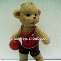 Factory wholesale polyresin figurine movement of bear