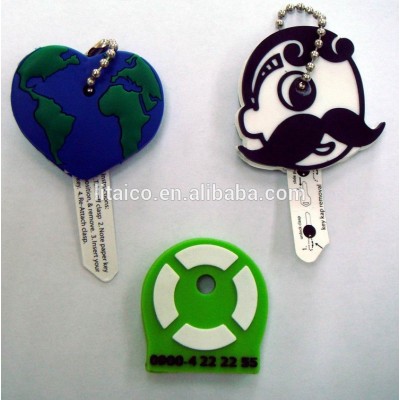 Cute design pvc key cover