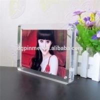 High quality clear picture acrylic photo frame