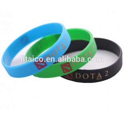 OEM design various ultra soft silicone bracelet