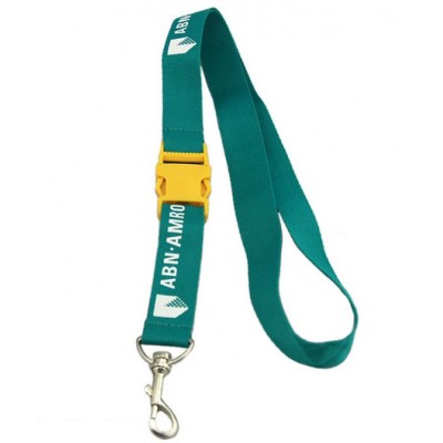 Customized promotional polyester lanyard