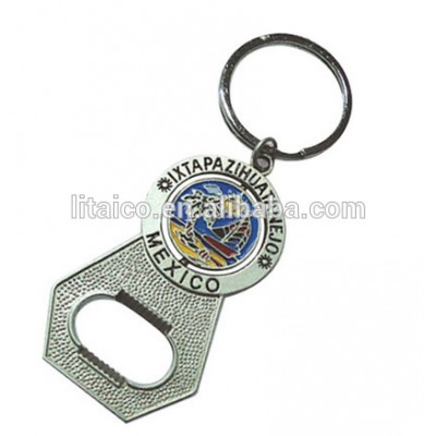 Highly quality metal zinc alloy bottle opener with custom logo